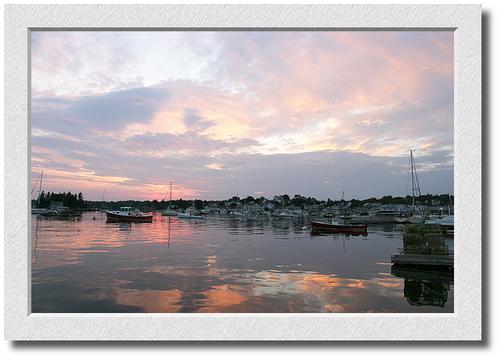 Harbor Sunset 8/20/03