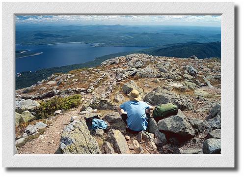 Daniel on Mt. Avery