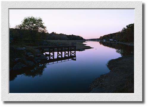 Little River At Dusk