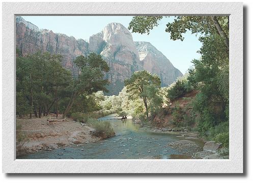 Virgin River Near the Grotto